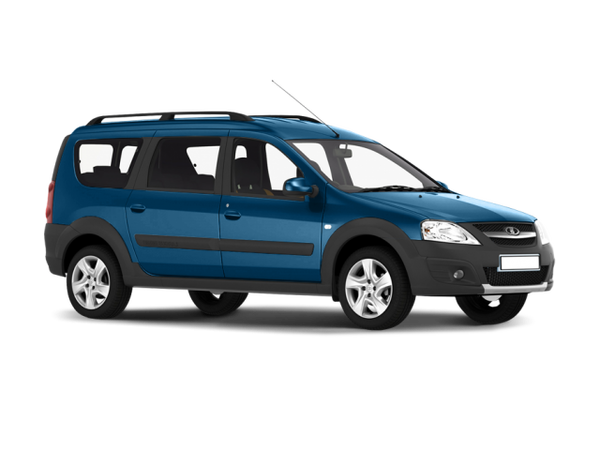 Lada Largus Cross 5 мест Цвет: Синий Дипломат