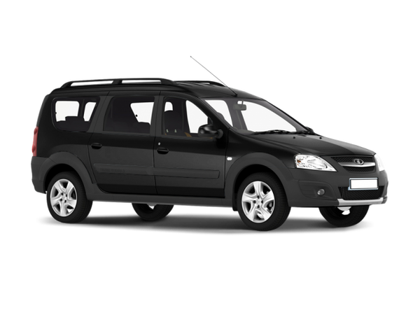 Lada Largus Cross 5 мест Цвет: Черный Черная жемчужина